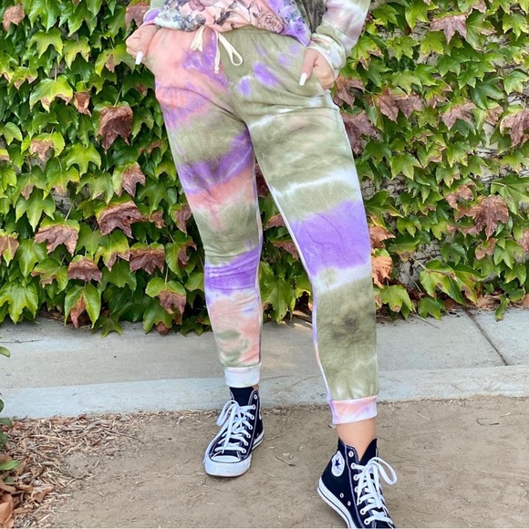 NWT Blumin Tie Dye Joggers Size M - Picture 7 of 8